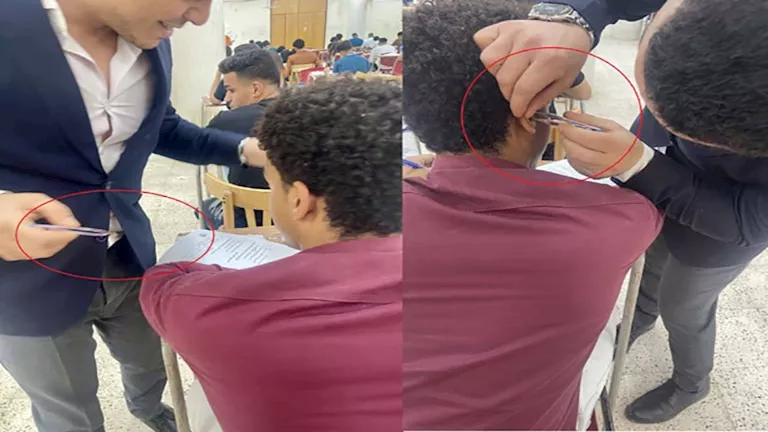 عميد حقوق أسيوط يكشف تفاصيل واقعة سماعة الغش والملقاط
