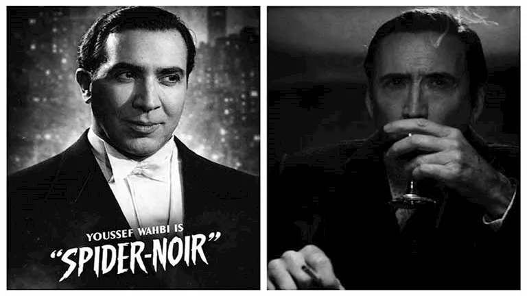 نيكولاس كيدج ويوسف وهبي في مسلسل الأبطال الخارقين ” Spider-Noir”.. تع نيكولاس كيدج ويوسف وهبي في مسلسل الأبطال الخارقين " Spider-Noir".. تع