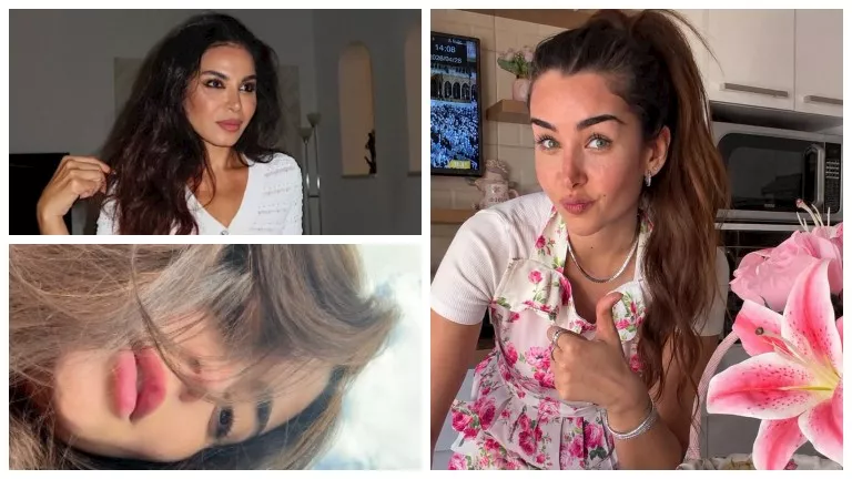 نسرين أمين أنيقة وهنا الزاهد بملابس الطبخ وجورجينا في حفل جيف بيزوس