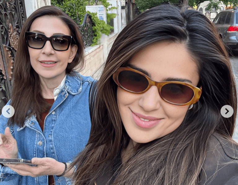 الفنانة السورية وفاء موصللي وابنتها نايا الأندلس ظهور عائلي يجمع وفاء موصللي بابنتها نايا الأندلس - صورة 2