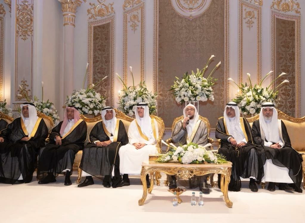 نوري وبن محفوظ يحتفلان بعقد قران يزيد - أخبار السعودية