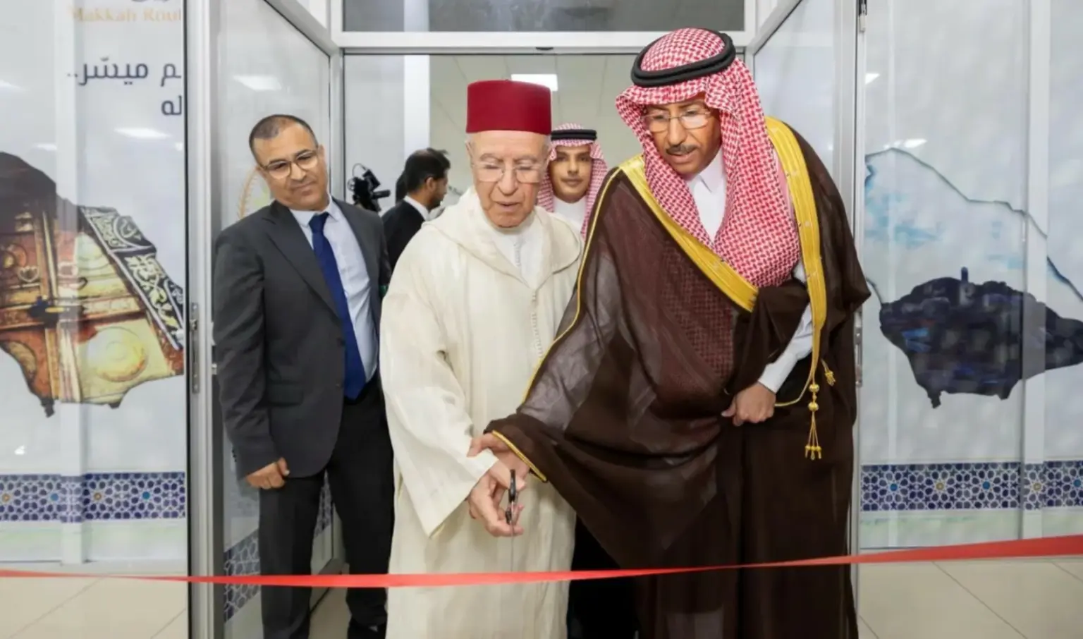 السعودية تُدشن ثاني منافذ مبادرة «طريق مكة» بالمملكة المغربية في مدينة الرباط - أخبار السعودية