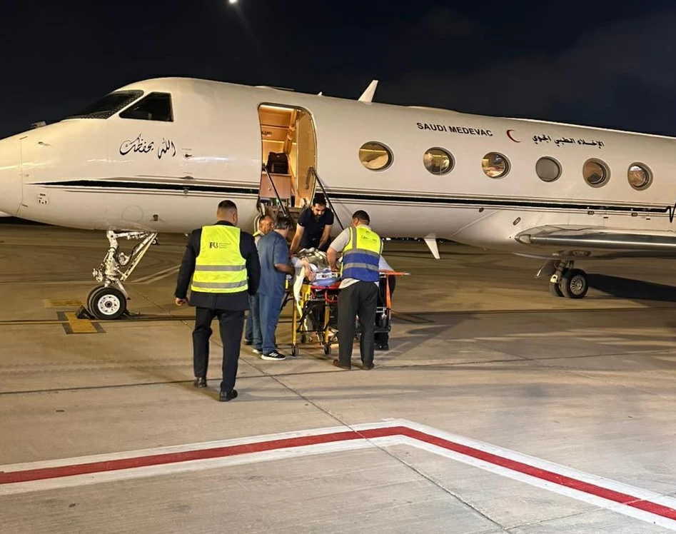 إخلاء جوي طبي لـ 3 مواطنين من مصر للسعودية – أخبار السعودية إخلاء جوي طبي لـ 3 مواطنين من مصر للسعودية - أخبار السعودية