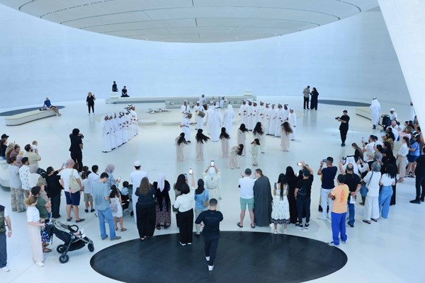 «فرحة العيد».. في «متحف زايد الوطني» «فرحة العيد».. في «متحف زايد الوطني»