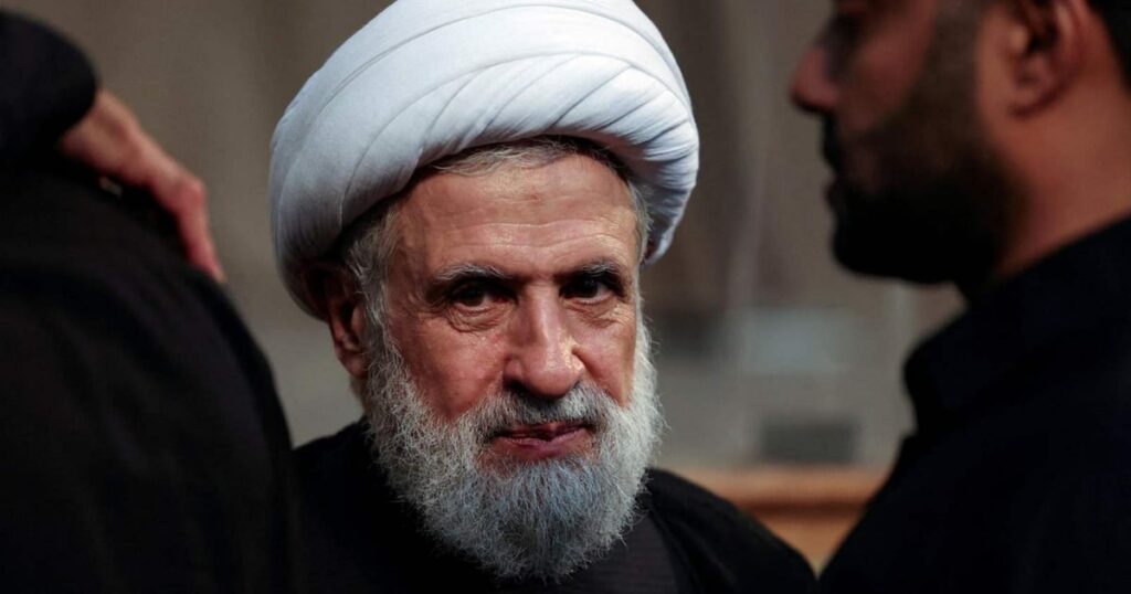 نعيم قاسم: رئيس الجمهورية على حقّ نعيم قاسم: رئيس الجمهورية على حقّ