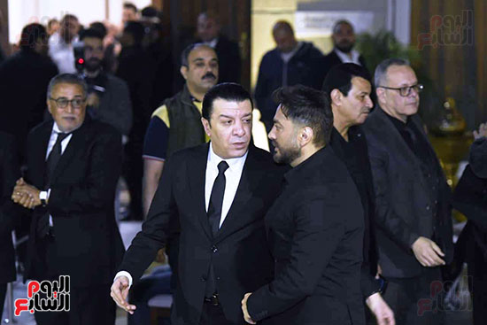 الفنان تامر حسنى ومصطفى كامل
