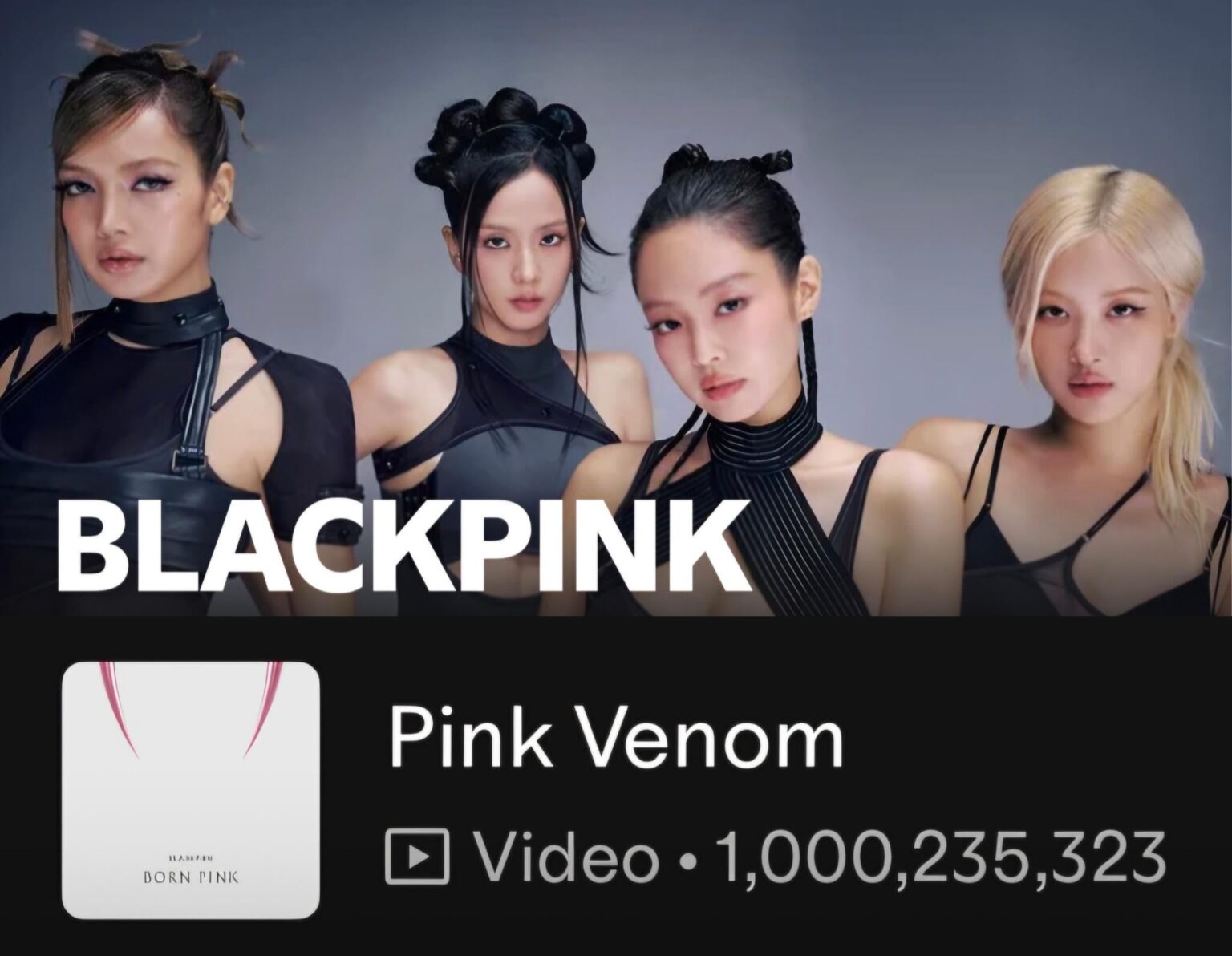 260502 BLACKPINK - أغنية Pink Venom تصل إلى مليار استماع على Spotify!