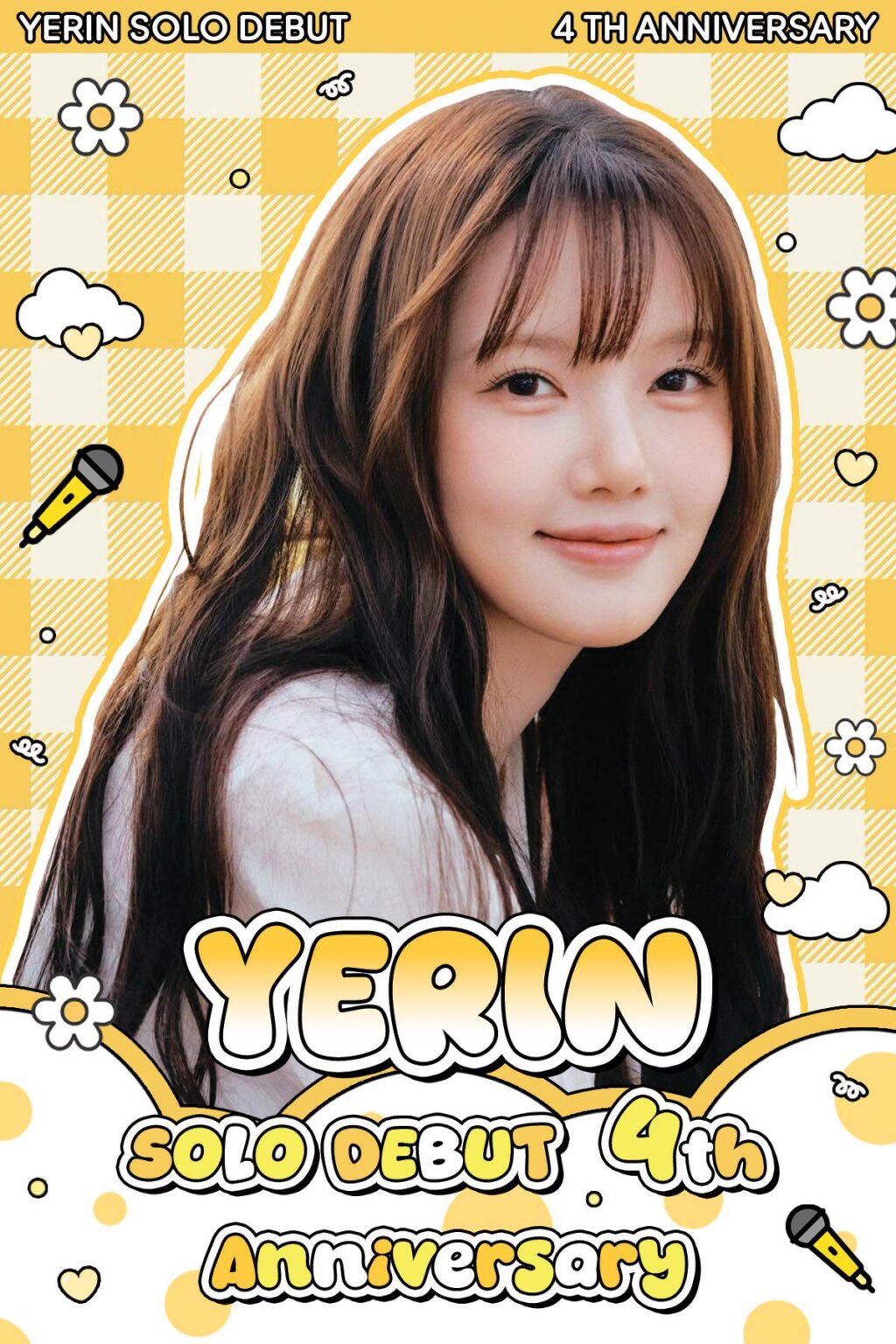 الذكرى السنوية الرابعة لترسيمها المنفرد السعيد لـ GFRIEND ييرين!
