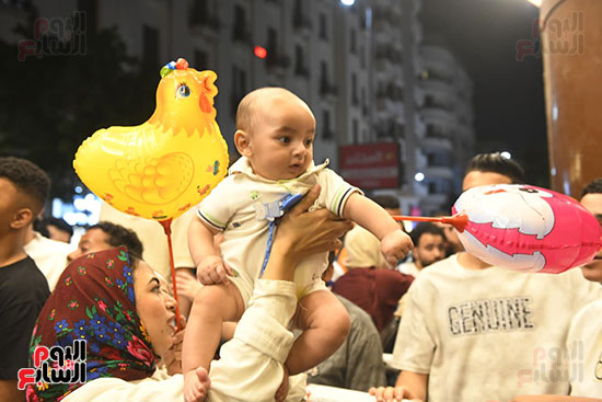 إقبال ملحوظ من العائلات المصطحبة للأطفال إقبال ملحوظ من العائلات المصطحبة للأطفال