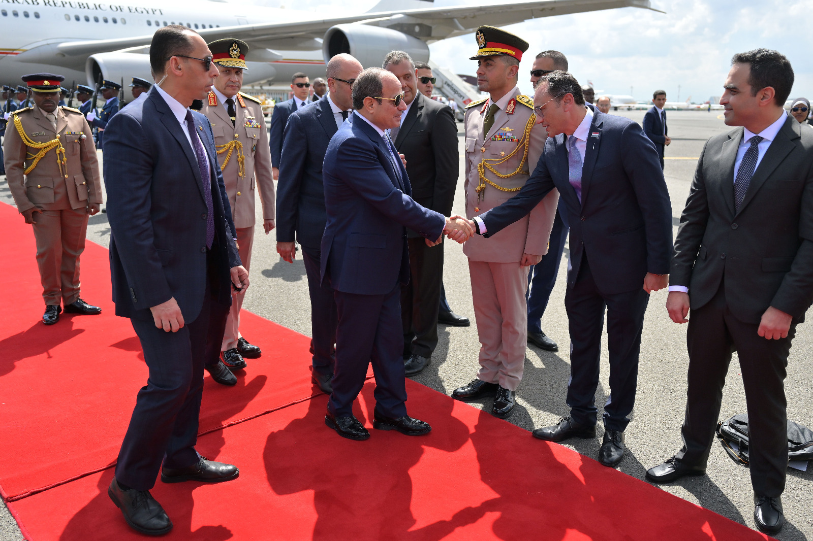 زيارة الرئيس عبد الفتاح السيسي إلى بيروبى  (1)