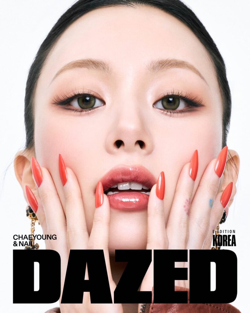 260501 تحديث تويتر Dazed Korea - تشايونغ على غلاف مجلة DAZED Korea لشهر مايو لـ Dolce & Gabbana Beauty.