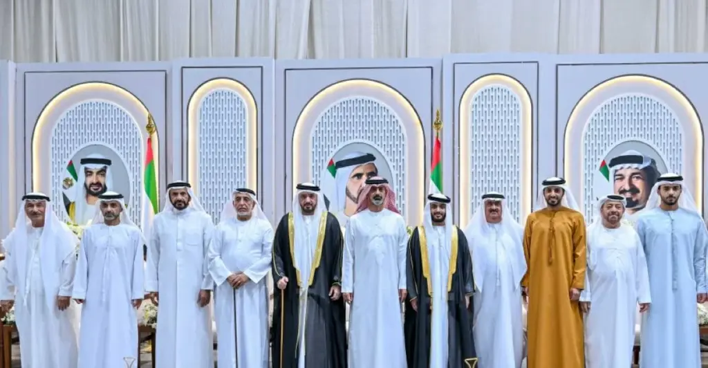 عمار بن حميد يحضر أفراح العسم والكعبي