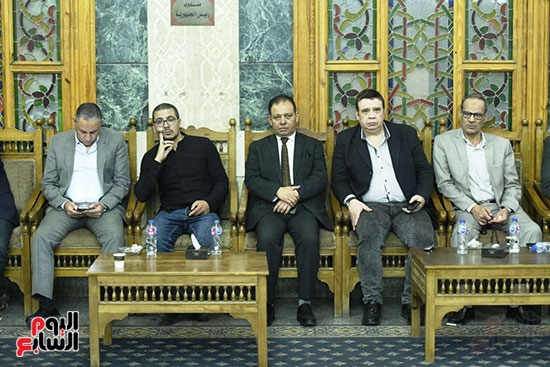 عزاء الكاتب الصحفى الراحل عزاء سيد العديسي