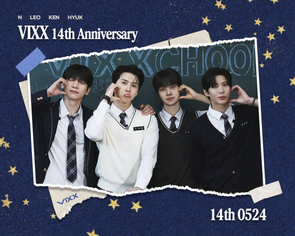 ذكرى سنوية 14 سعيدة لفرقة VIXX!
