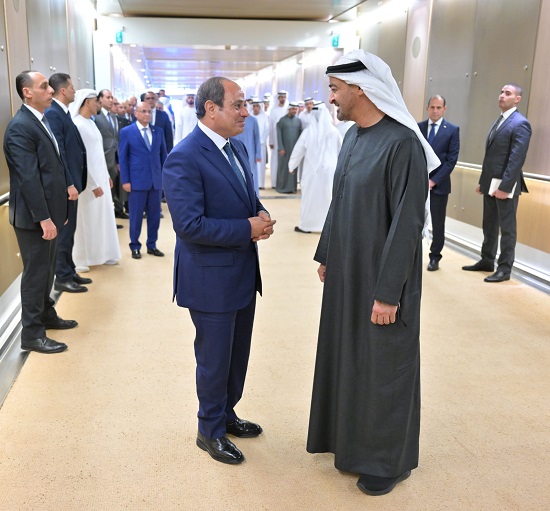 صور جديدة من زيارة الرئيس السيسى تعكس التقدير المتبادل بين مصر والإمارات (1)