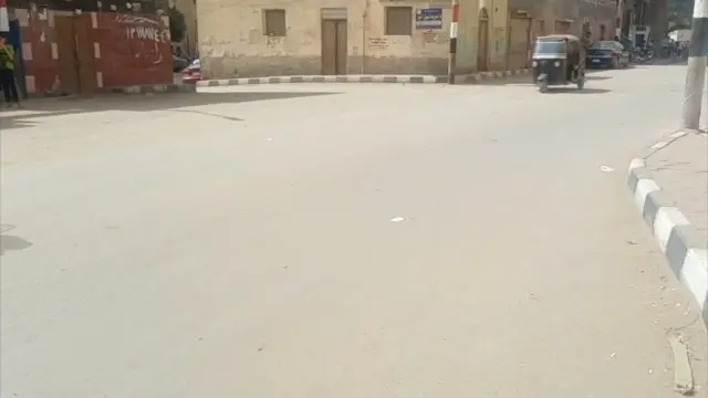 صورة للشارع الذي شهد الحادث