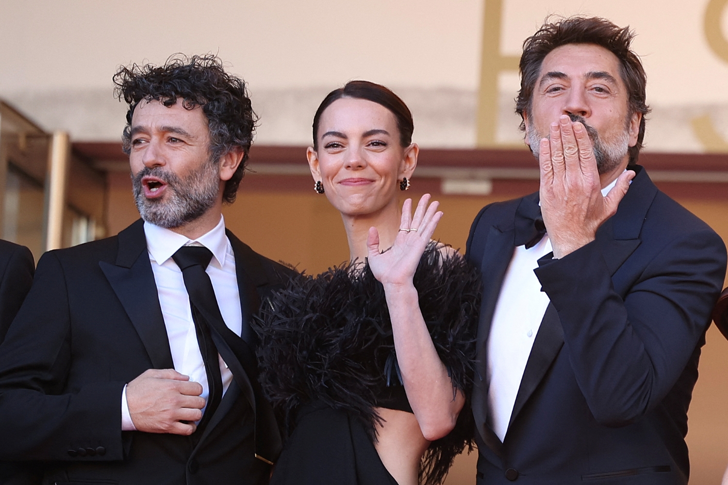 فريق الفيلم في مهرجان كانّ 79. (أ ف ب)