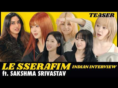 260505 LE SSERAFIM (مع المضيف: Sakshma Srivastav) - LE SSERAFIM يجرب الأساور الهندية! قدم ساكشما | أول مقابلة هندية تشويقية