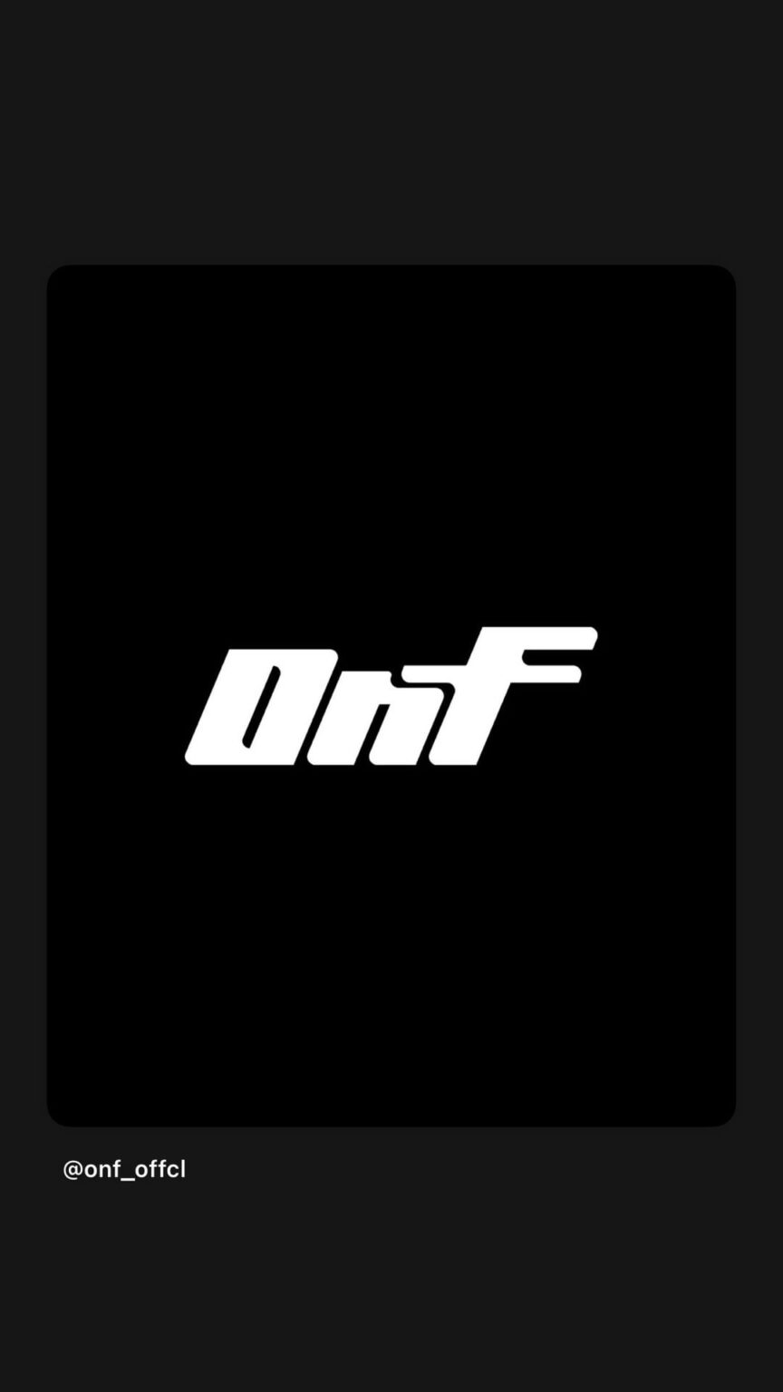 افتتحت ONF حسابًا جديدًا على Instagram