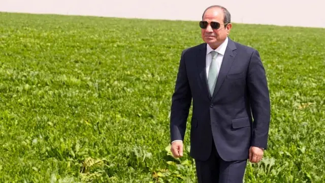 الرئيس المصري عبد الفتاح السيسي
