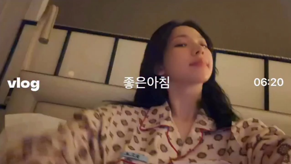 260506 تحديث aespa TikTok مع كارينا - يوم Met Gala هنا يأتي عصر عصير الليمون لدينا