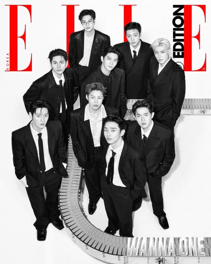 WANNA ONE - ELLE Korea (أغلفة الإصدار الرقمي لشهر يونيو 2026)