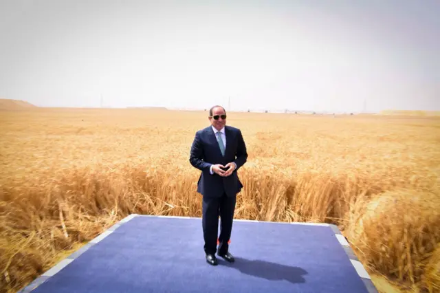 الرئيس المصري عبد الفتاح السيسي