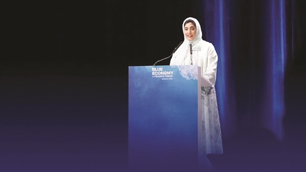 شمّا بنت سلطان بن خليفة تُلقي الكلمة الرئيسية في «منتدى الاقتصاد الأزرق والتمويل» في موناكو شمّا بنت سلطان بن خليفة تُلقي الكلمة الرئيسية في «منتدى الاقتصاد الأزرق والتمويل» في موناكو