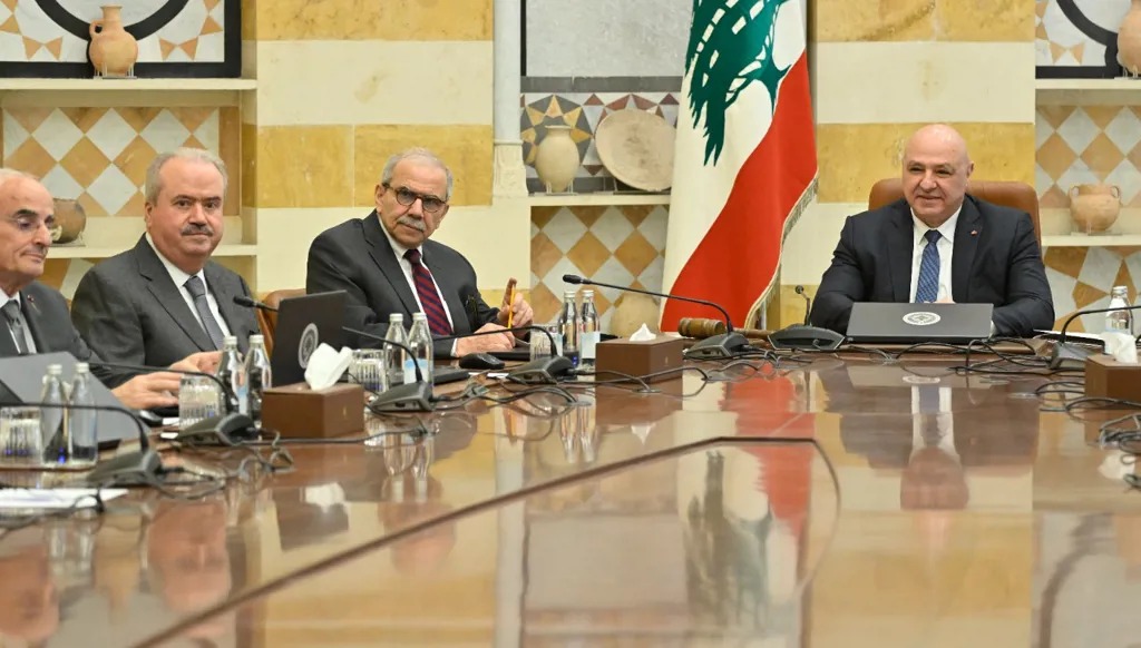 جلسة لمجلس الوزراء (نبيل اسماعيل).