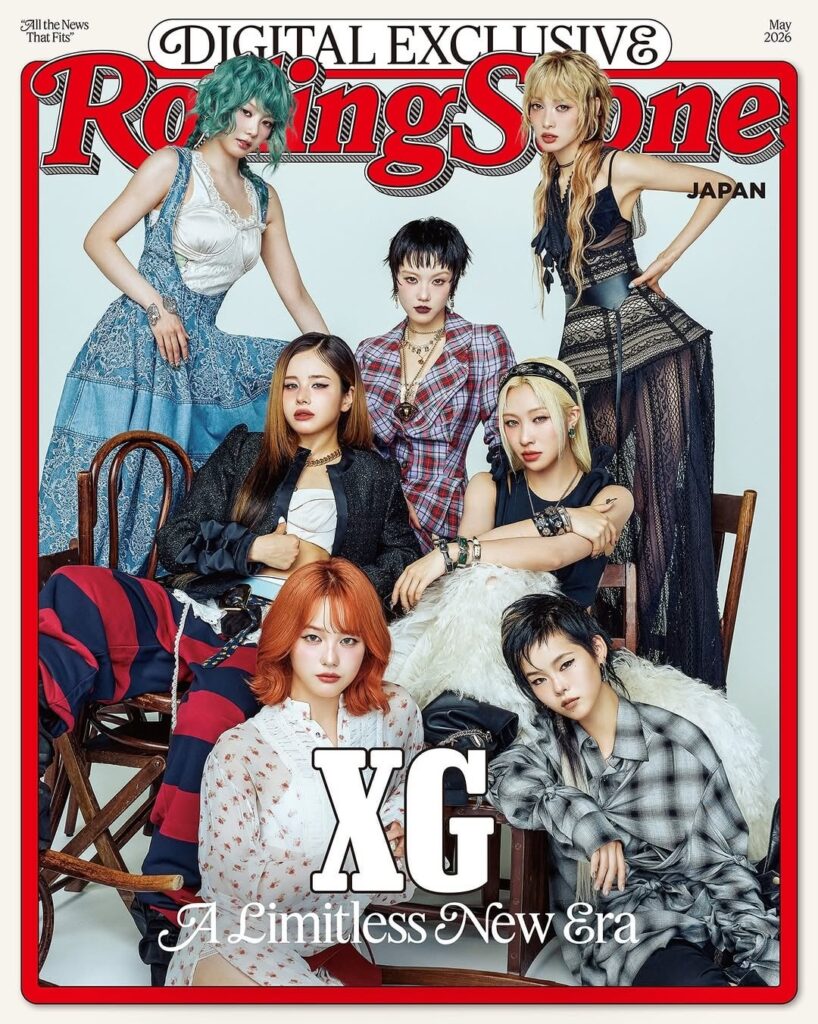 XG - Rolling Stone Japan (غلاف العدد الرقمي الحصري والصور لشهر مايو 2026)