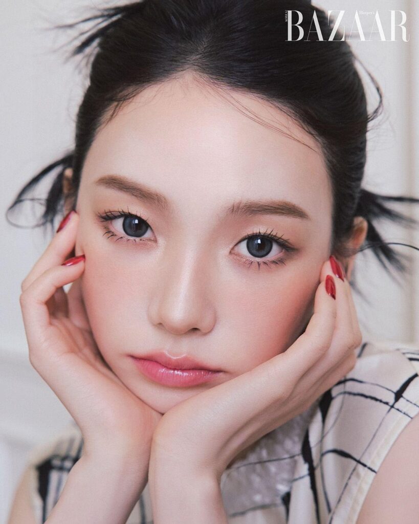 aespa Karina - Harper's BAZAAR Korea x Chanel Beauty (إصدار مايو 2026، الإصدار الرقمي المصور)