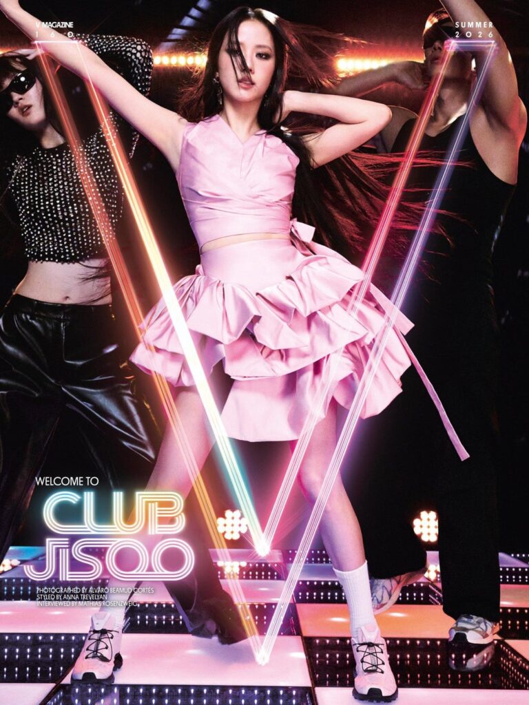 JISOO (BLACKPINK) - مجلة V (غلاف إصدار V160 لصيف 2026 وصورته)