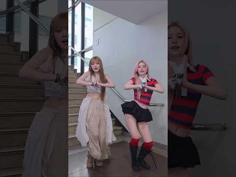 LE SSERAFIM HONG EUNCHAE مع ITZY YEJI - BOOMPALA (تحدي الرقص) (260523)