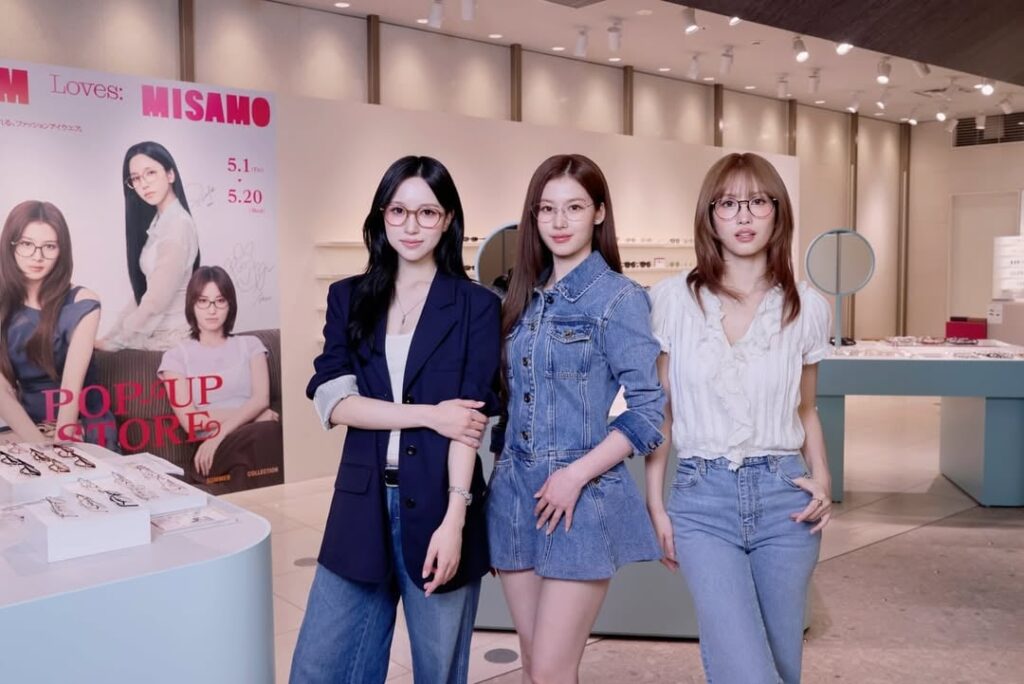 260502 تحديث RIM على Instagram - MISAMO لـ RIM بواسطة Jins في حدث Pop Up Store