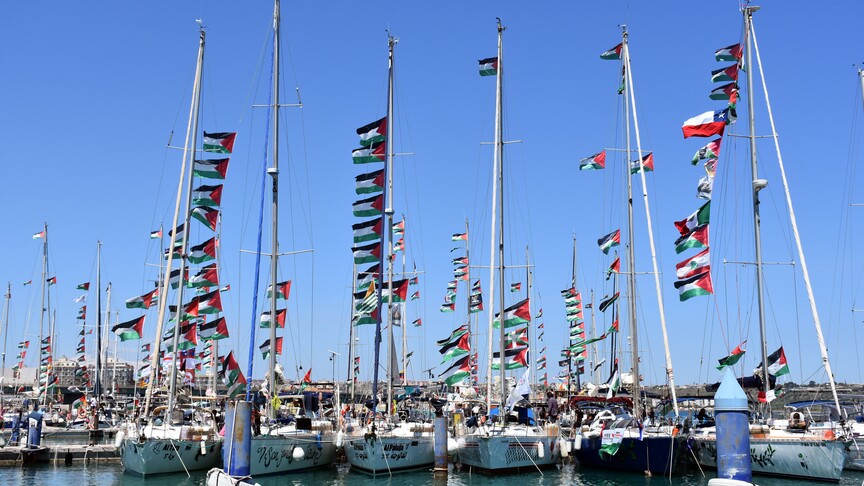 مظاهرات في عموم تركيا تنديدا بالعدوان الإسرائيلي على "أسطول الصمود"