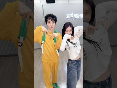ITZY CHAERYEONG مع CRAVITY HYEONGJUN - الشعار (تحدي الرقص) (260519)