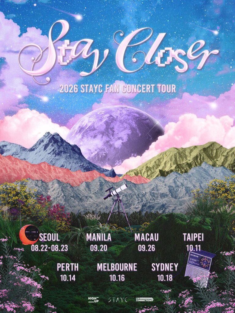 جولة STAYC 2026 الموسيقية للمعجبين [STAY CLOSER] ملصق الإعلان