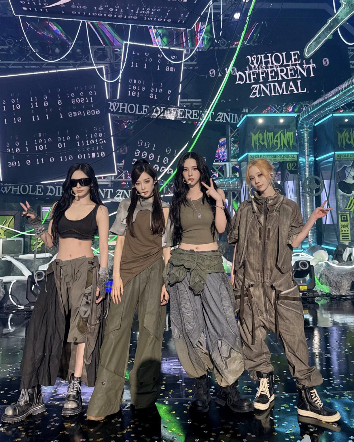 260516 تحديث تويتر aespa - WDA (حيوان مختلف تمامًا) في Music Core