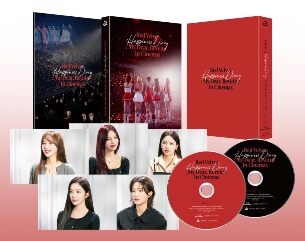 Red Velvet - فيلم الحفلة الموسيقية Blu-ray "Happiness Diary: My Dear, ReVe1uv In Cinemas" سيتم إصداره في 7 أكتوبر 2026 في اليابان