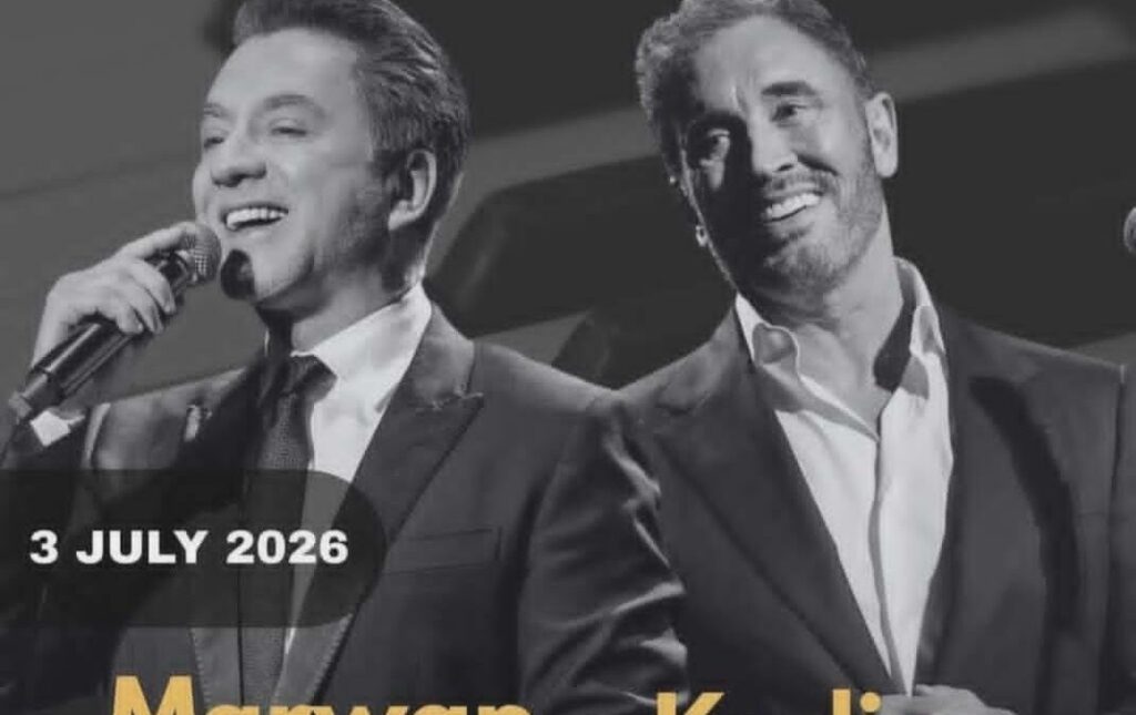 بعد غياب 14 عاما.. كاظم الساهر ومروان خوري يجتمعان في حفل واحد بالبحرين يوليو المقبل بعد غياب 14 عاما.. كاظم الساهر ومروان خوري يجتمعان في حفل واحد بالبحرين يوليو المقبل