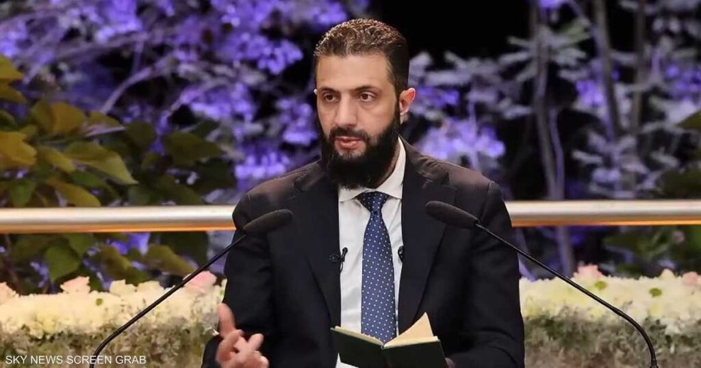الشرع: ما يشاع عن دخول سوريا إلى لبنان غير صحيح الشرع: ما يشاع عن دخول سوريا إلى لبنان غير صحيح