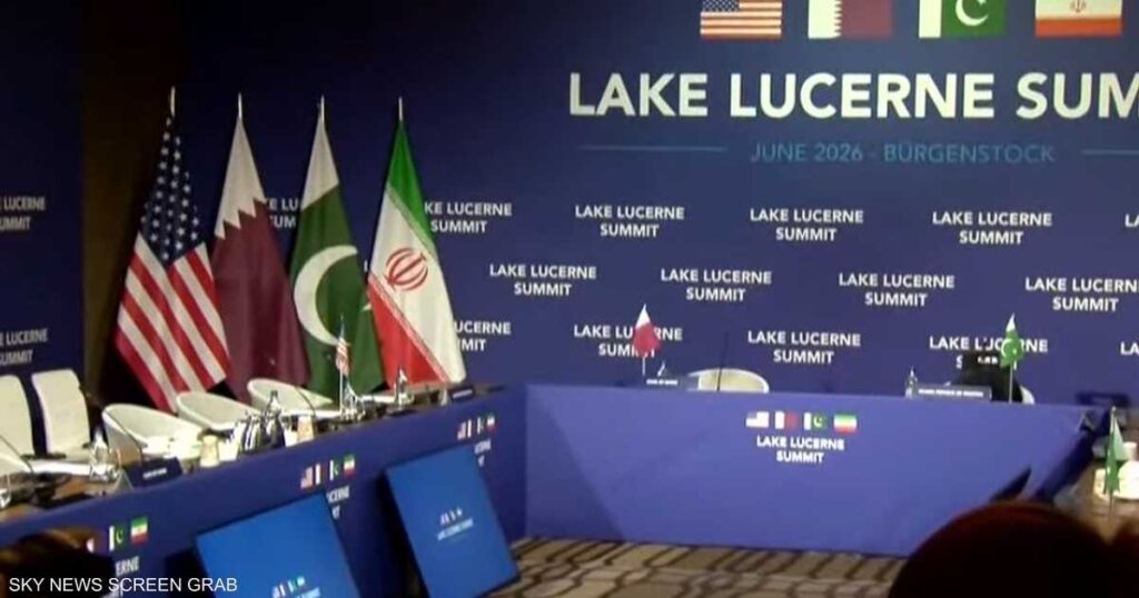 عقد أول اجتماع بحضور أميركي وإيراني في سويسرا.. وهذه محاوره عقد أول اجتماع بحضور أميركي وإيراني في سويسرا.. وهذه محاوره