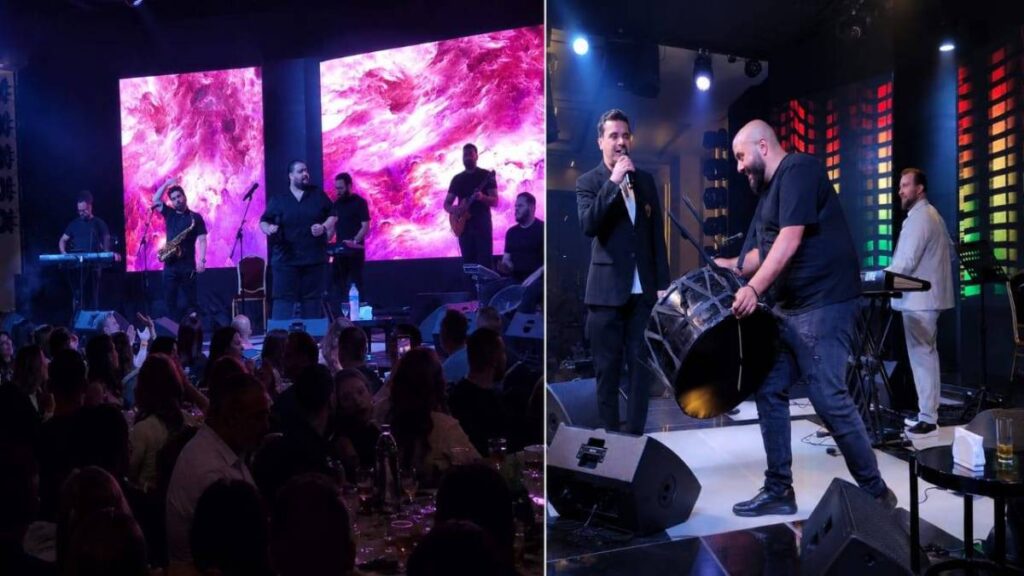 هادي خليل وبافو يشعلان الاجواء…سهرة طربية خطفت الأنظار هادي خليل وبافو يشعلان الاجواء...سهرة طربية خطفت الأنظار
