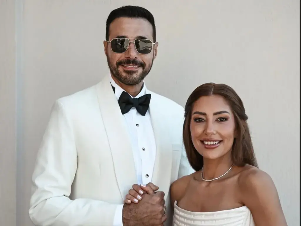 الوسط الفني المصري يحتفي بزواج أحمد السعدني