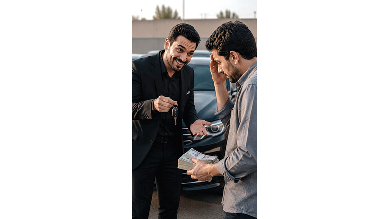 رجل يحتال على شاب.. ويستولي على 107.5 آلاف درهم ثمن سيارة رجل يحتال على شاب.. ويستولي على 107.5 آلاف درهم ثمن سيارة