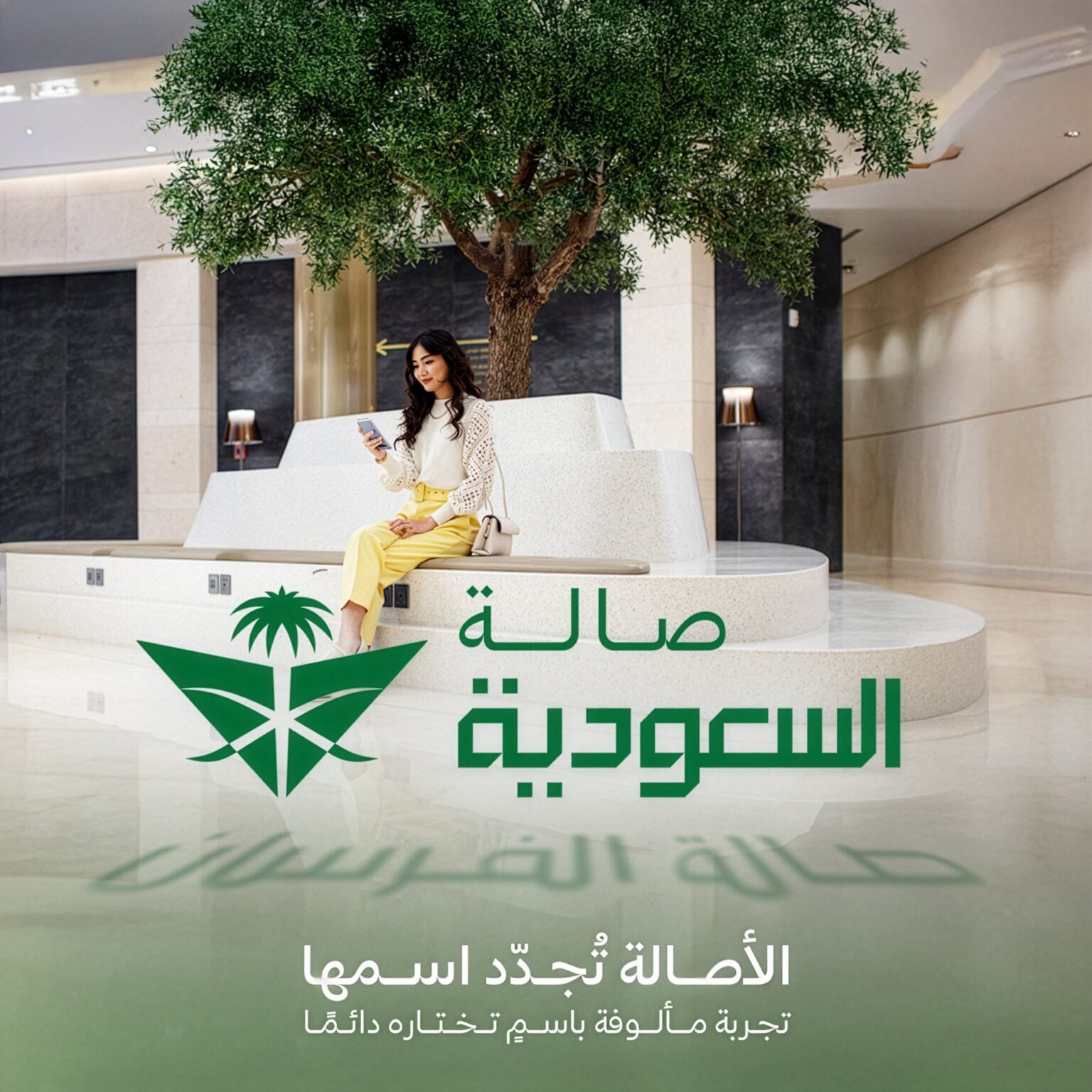 وداعاً " صالة الفرسان".. الخطوط السعودية تبدأ توحيد هوية صالاتها ..تعرف على الاسم الجديد