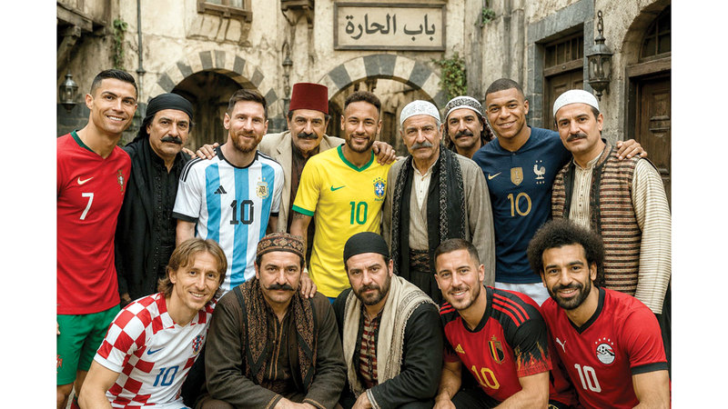 بين أزقة الحارة الدمشقية وملاعب البطولة العالمية نشأ نوع جديد من الدراما الرياضية والكوميديا.  من المصدر