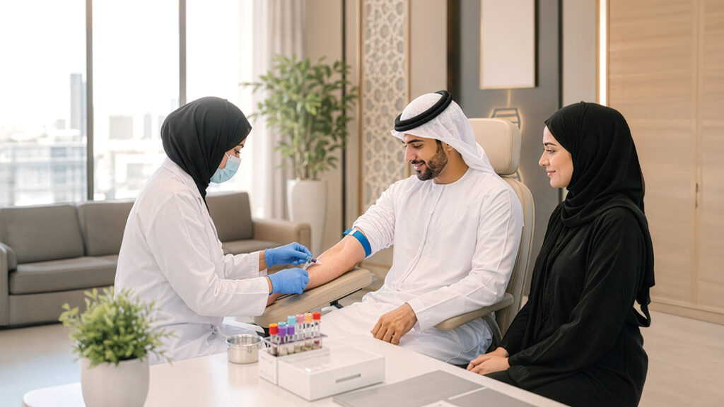 212 حالة عدم توافق بين 5506 مواطنين أجروا الاختبار الجيني قبل الزواج