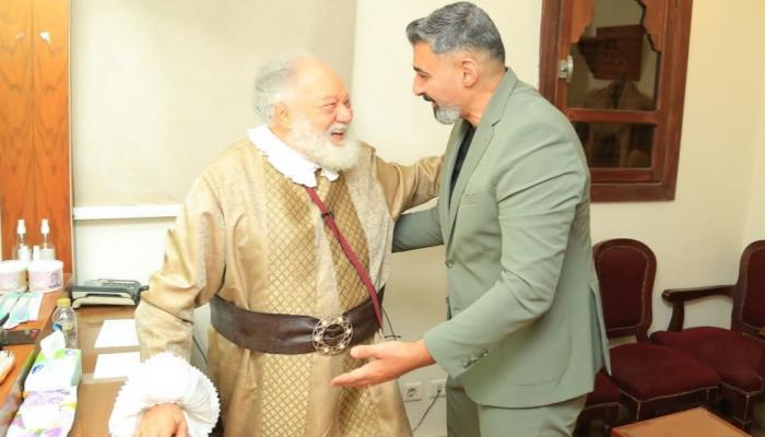 ياسر جلال ويحيى الفخراني
