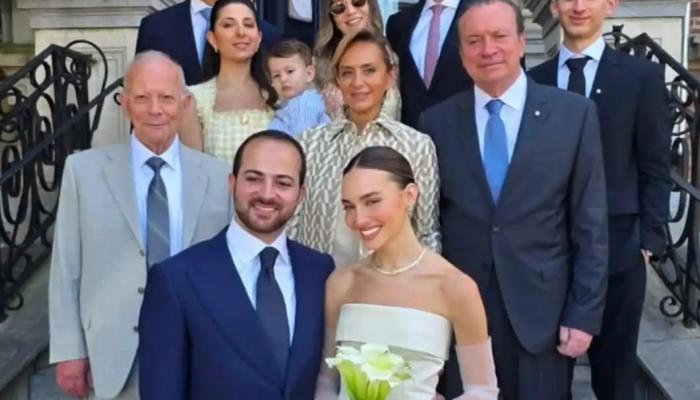 زفاف نجل جوليا بطرس في أوروبا.. أجواء عائلية وإطلالات أنيقة زفاف نجل جوليا بطرس في أوروبا